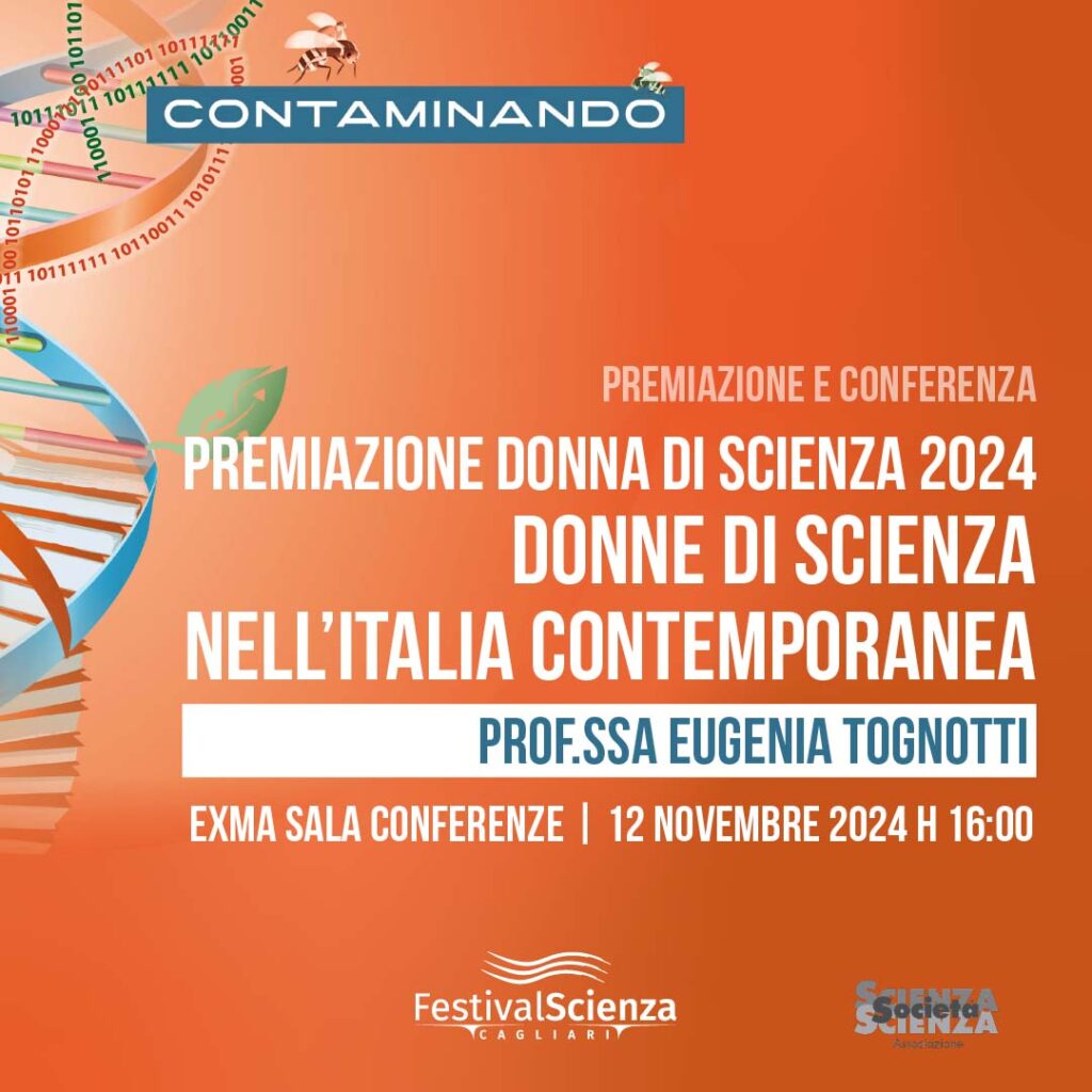 Premiazione Donna di Scienza | Donne di Scienza nell’Italia Contemporanea